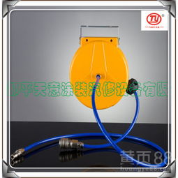 洗車設備優勢水氣電鼓組合鼓與卷管器 汽車美容店的理想選擇